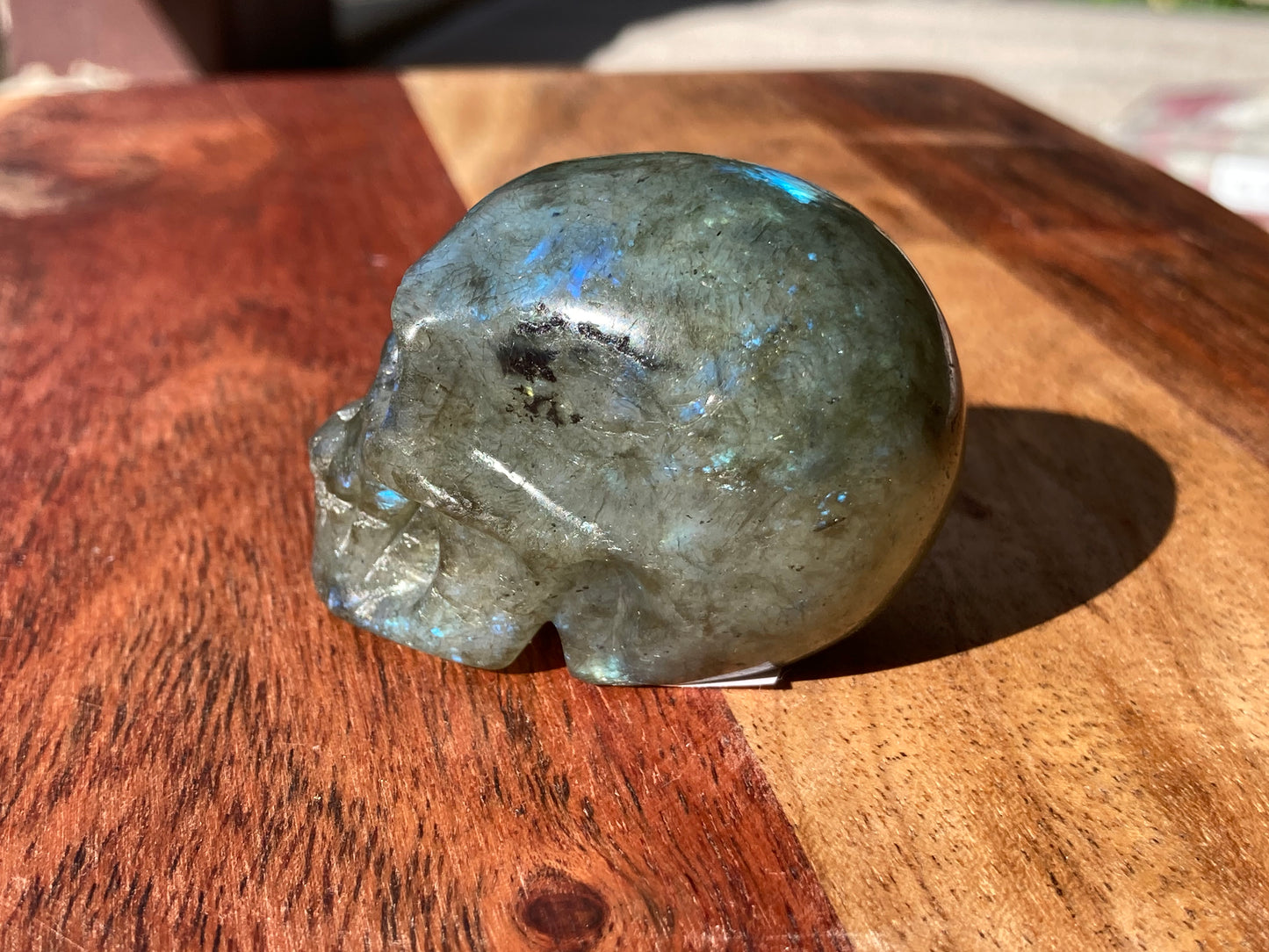 Labradorite Skull