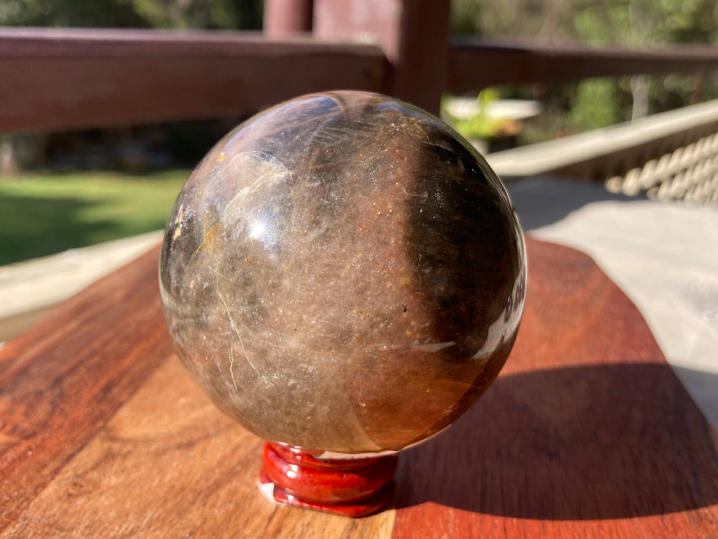 Black Moonstone Sphere