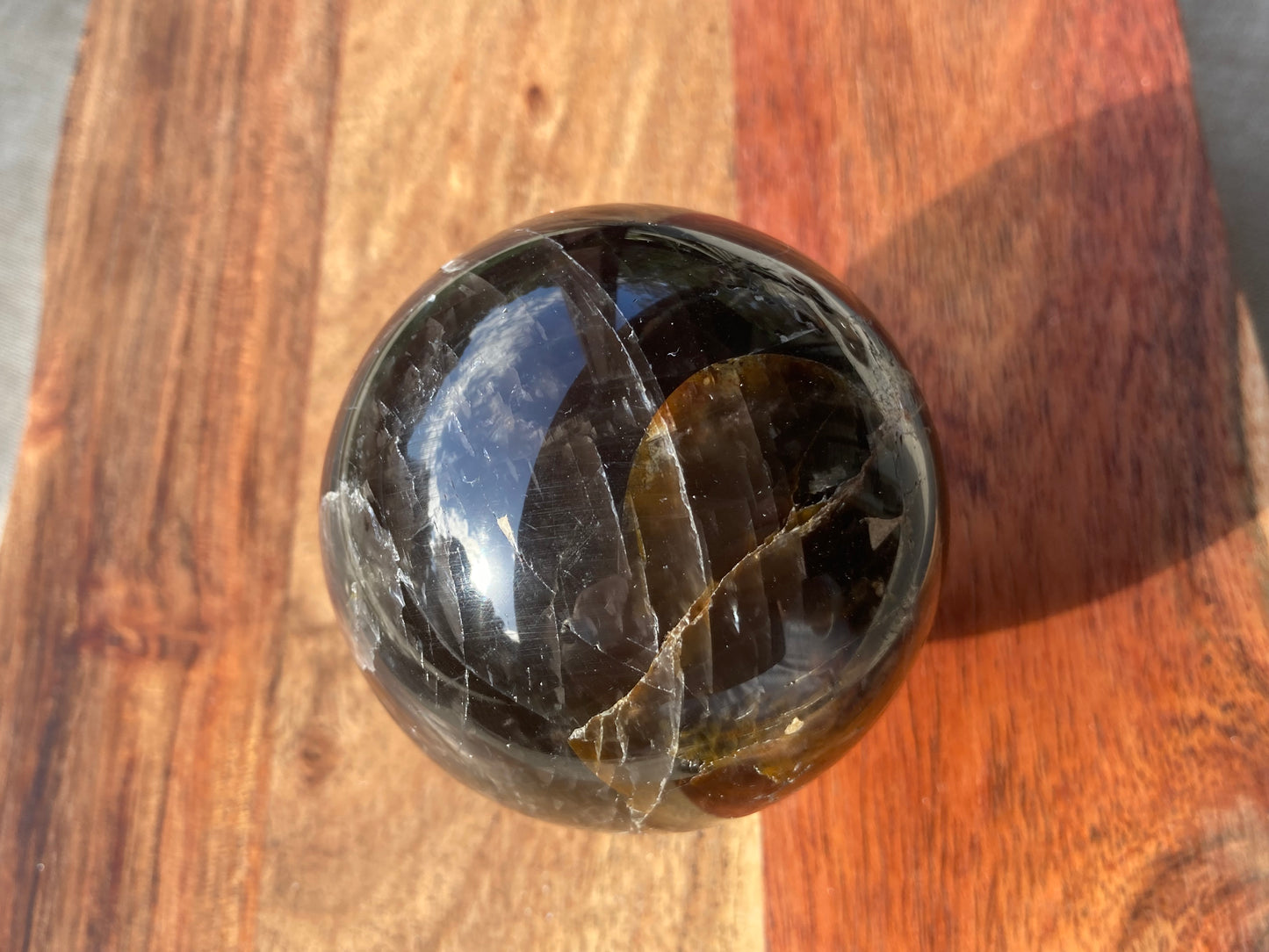 Black Moonstone Sphere