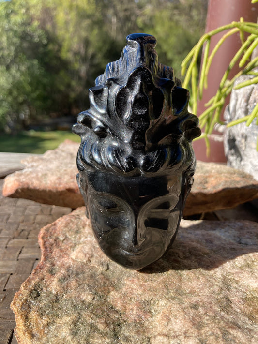 Black Obsidian  Kwan Yin