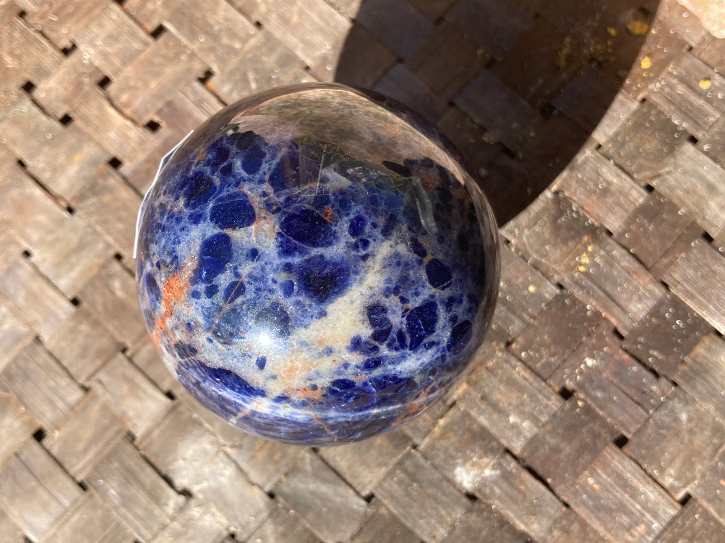 Sunset Sodalite Sphere