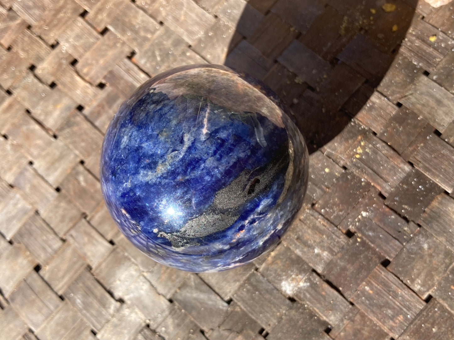 Sunset Sodalite Sphere