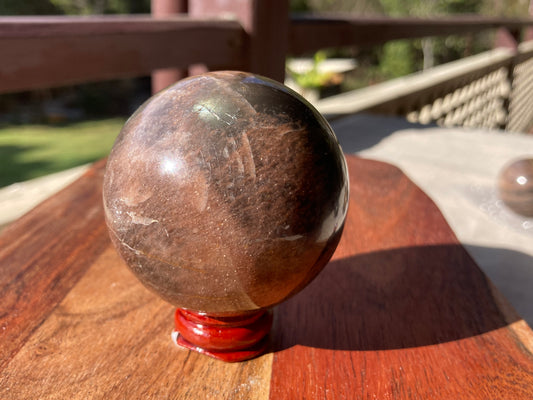 Black Moonstone Sphere