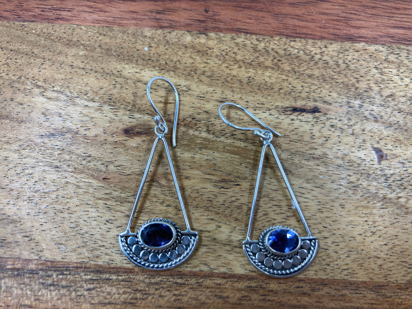 Iolite Earrings