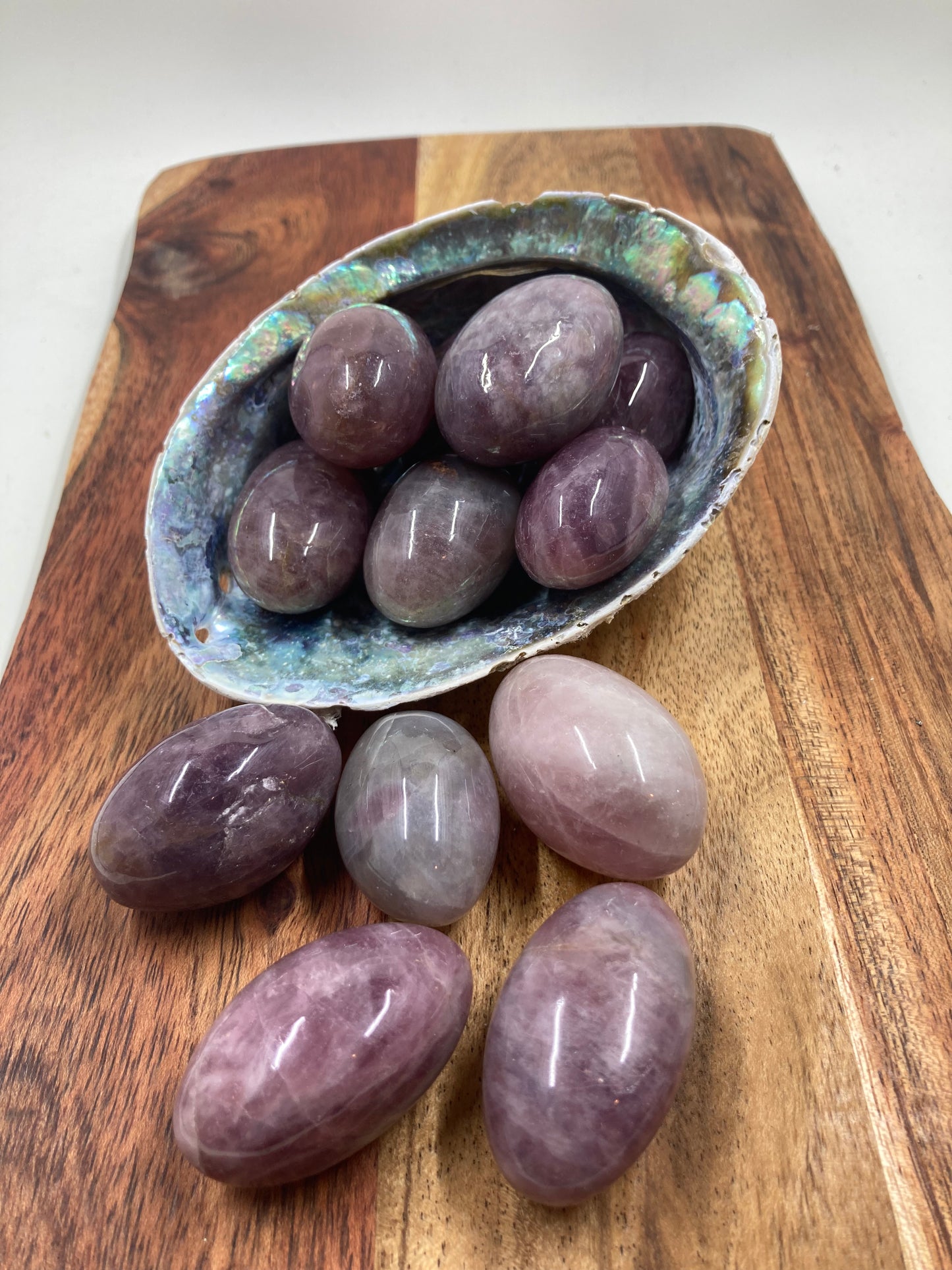 Lavender Rose Quartz Tumbles