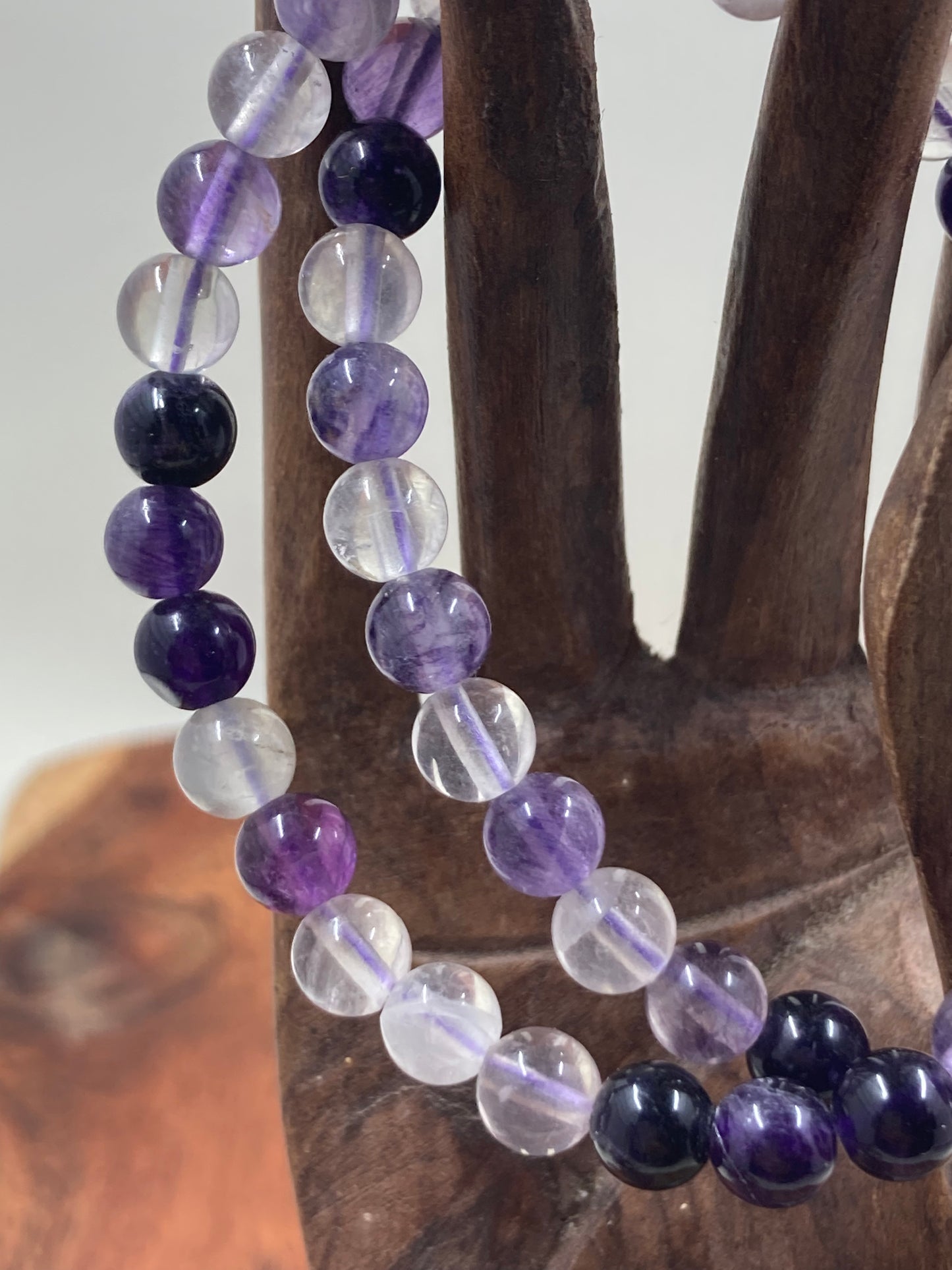 Purple Fluorite Bracelets