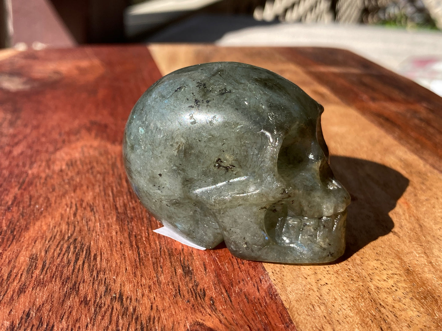 Labradorite Skull