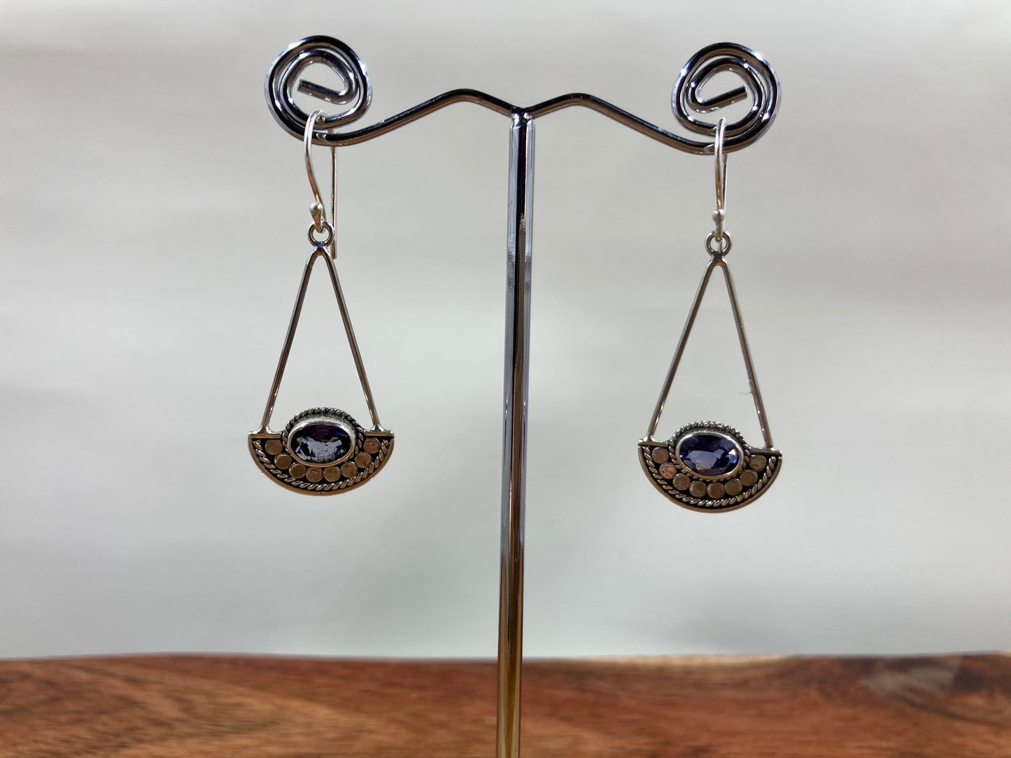 Iolite Earrings