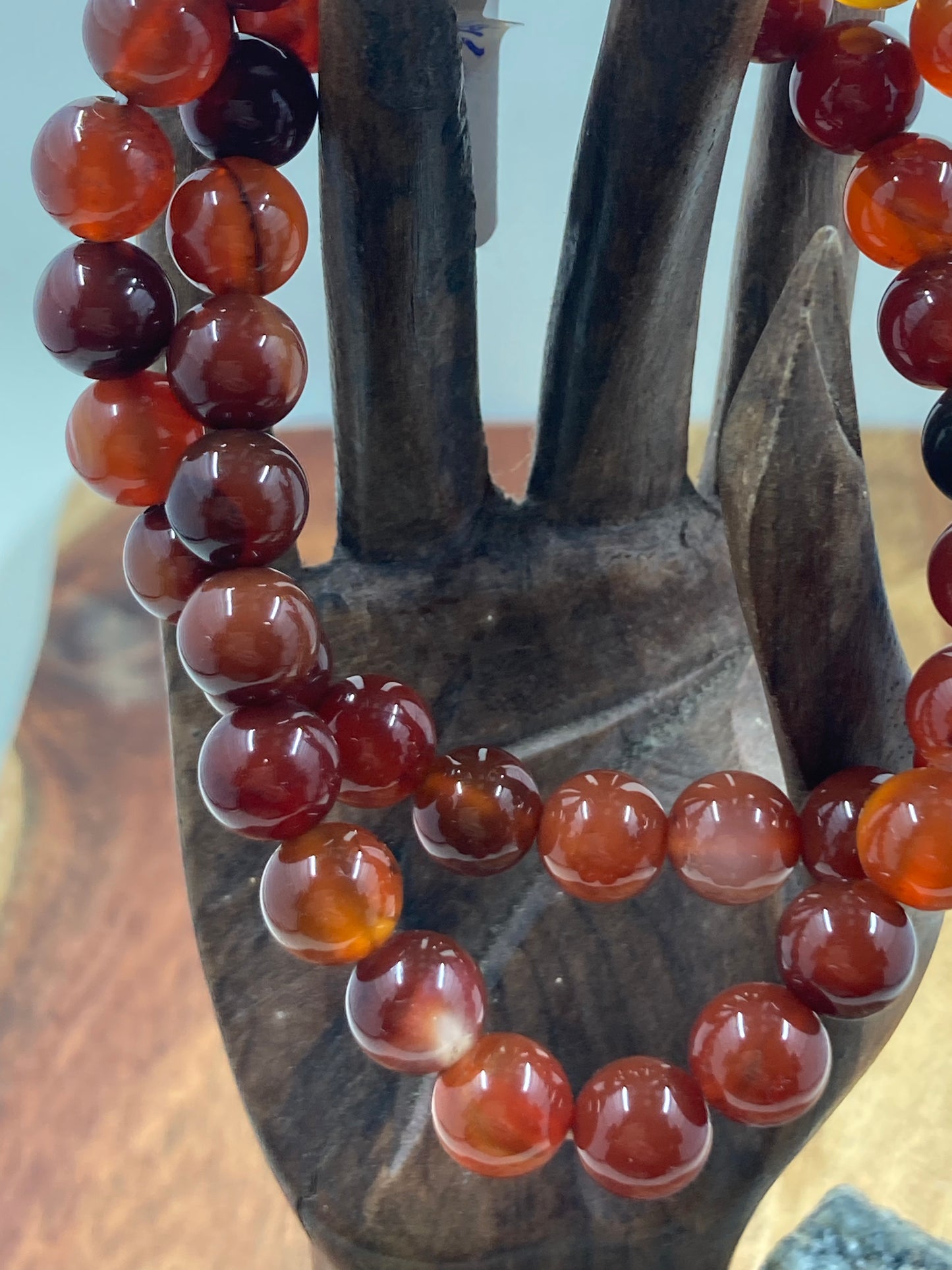 Dark Carnelian Bracelets