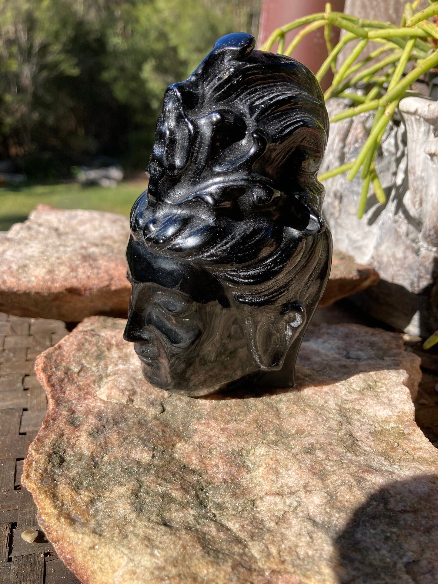 Black Obsidian  Kwan Yin