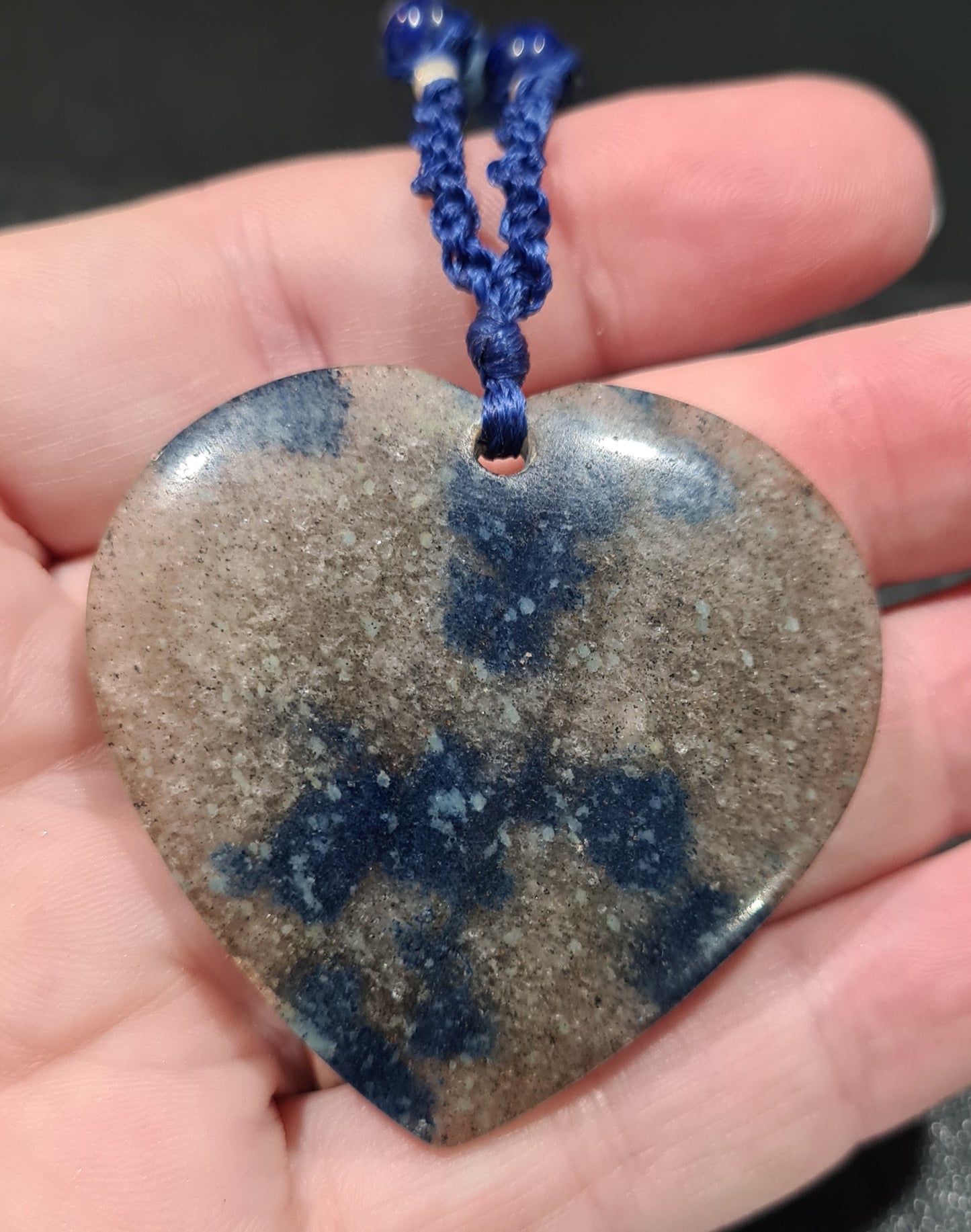 K2 Stone Heart Pendant