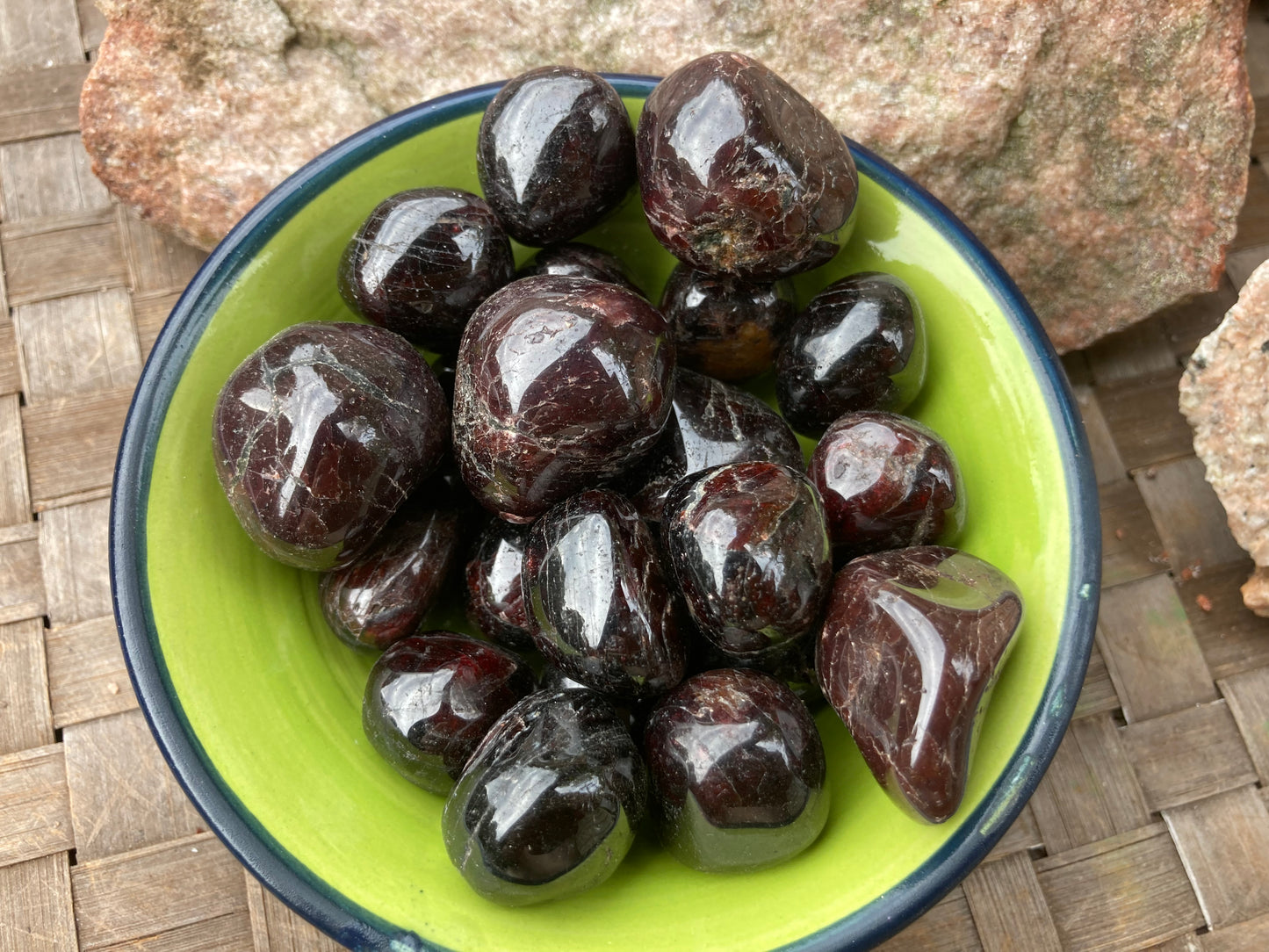 Garnet Tumbled Stone