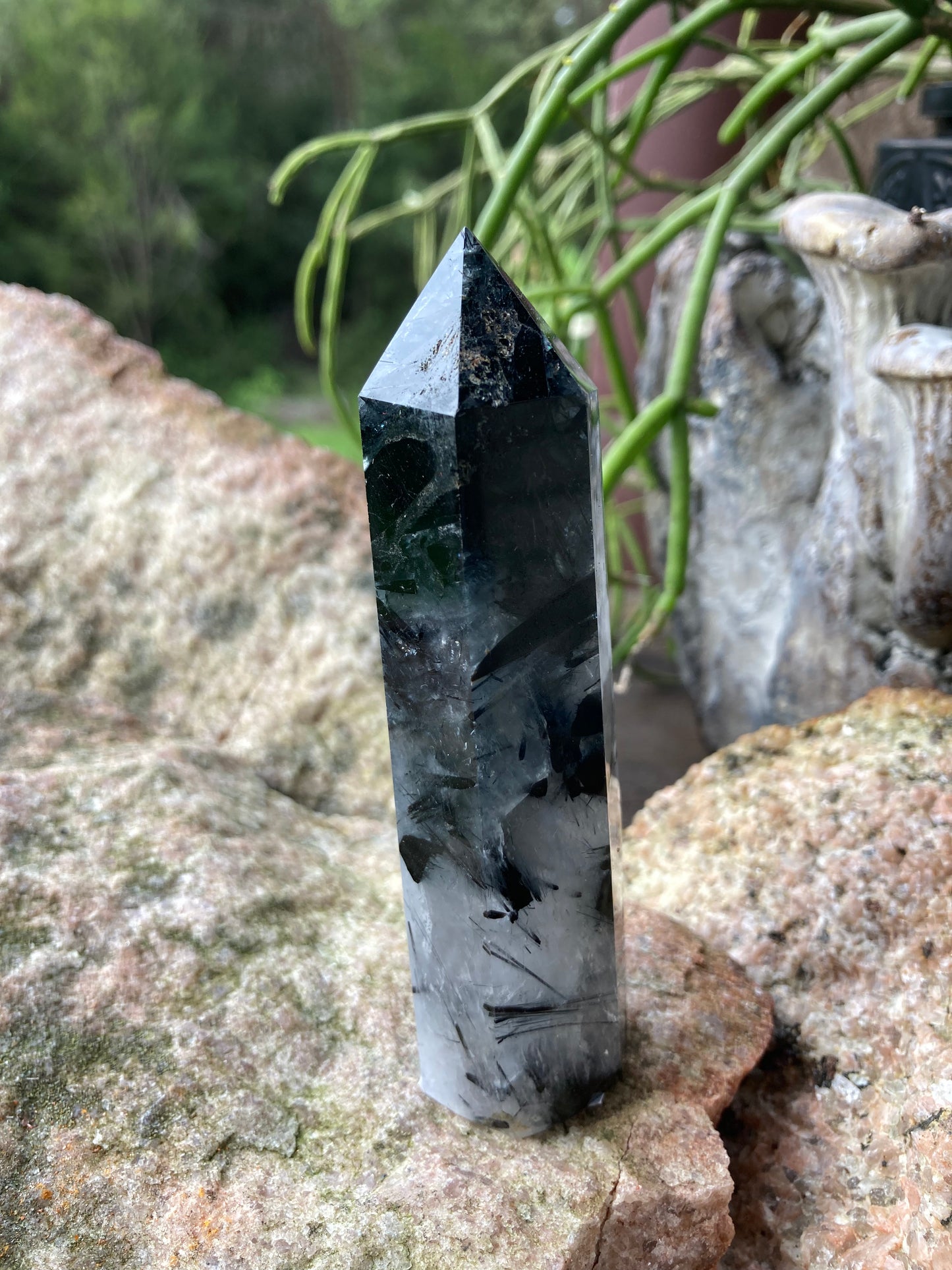 Tourmalated Quartz Tower