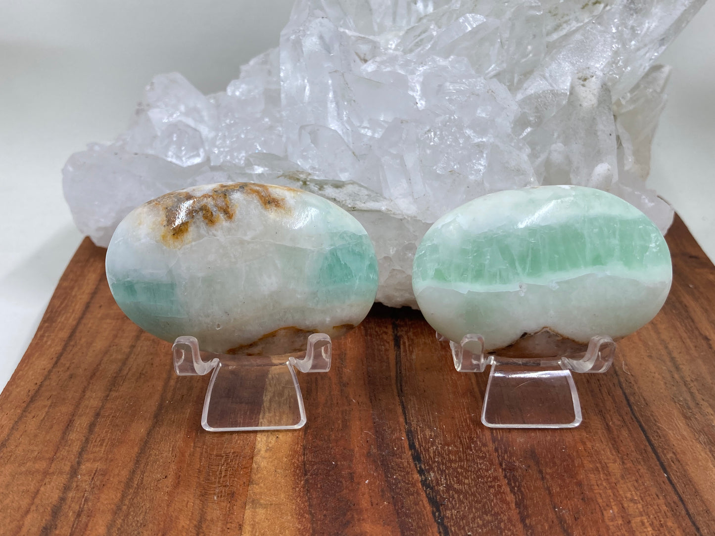 Green Calcite Palmstone