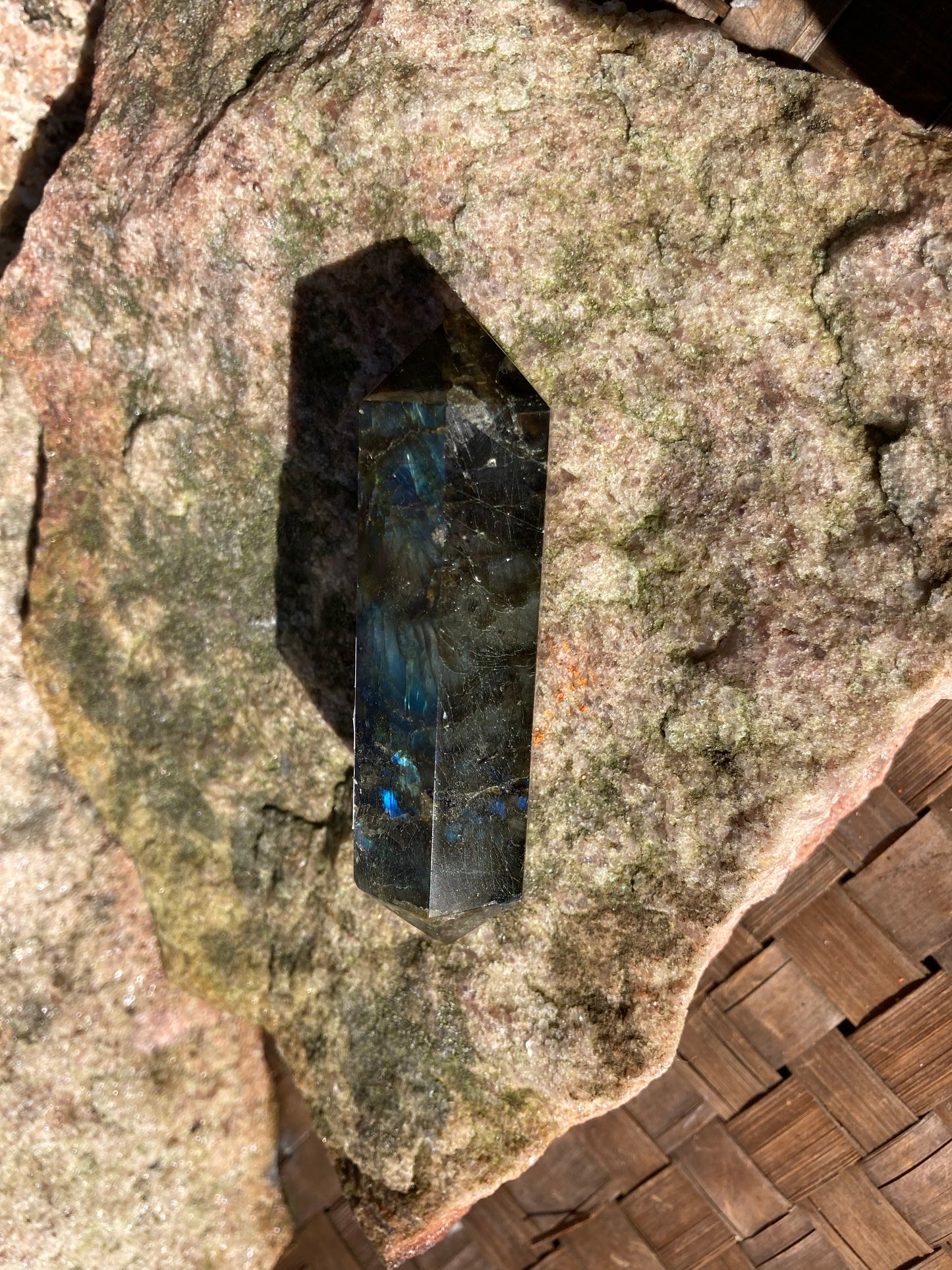 Labradorite Double Terminated Wand