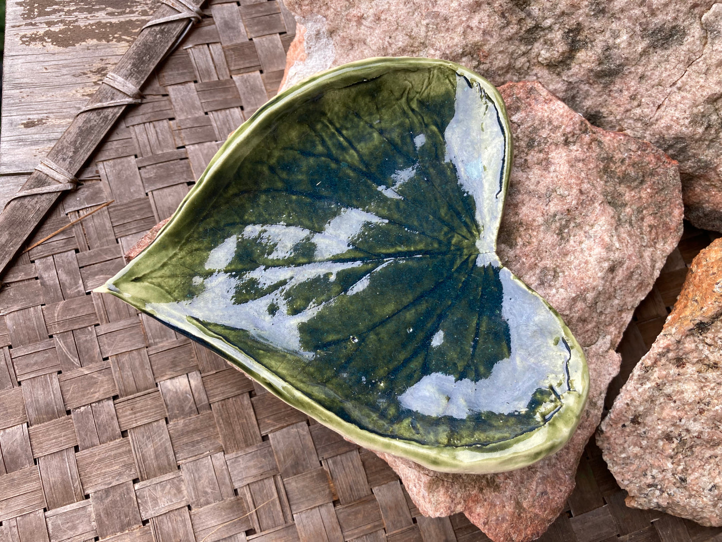 Leaf Smudging Bowl