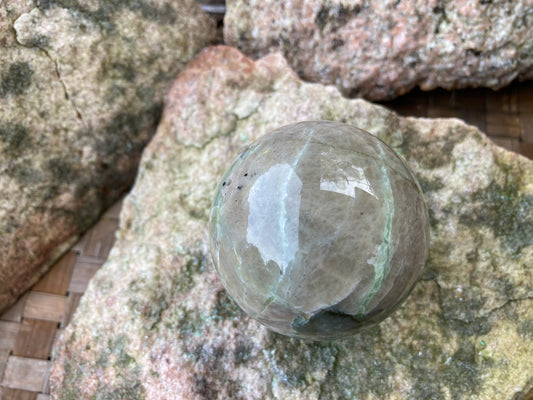 Green Moonstone Sphere