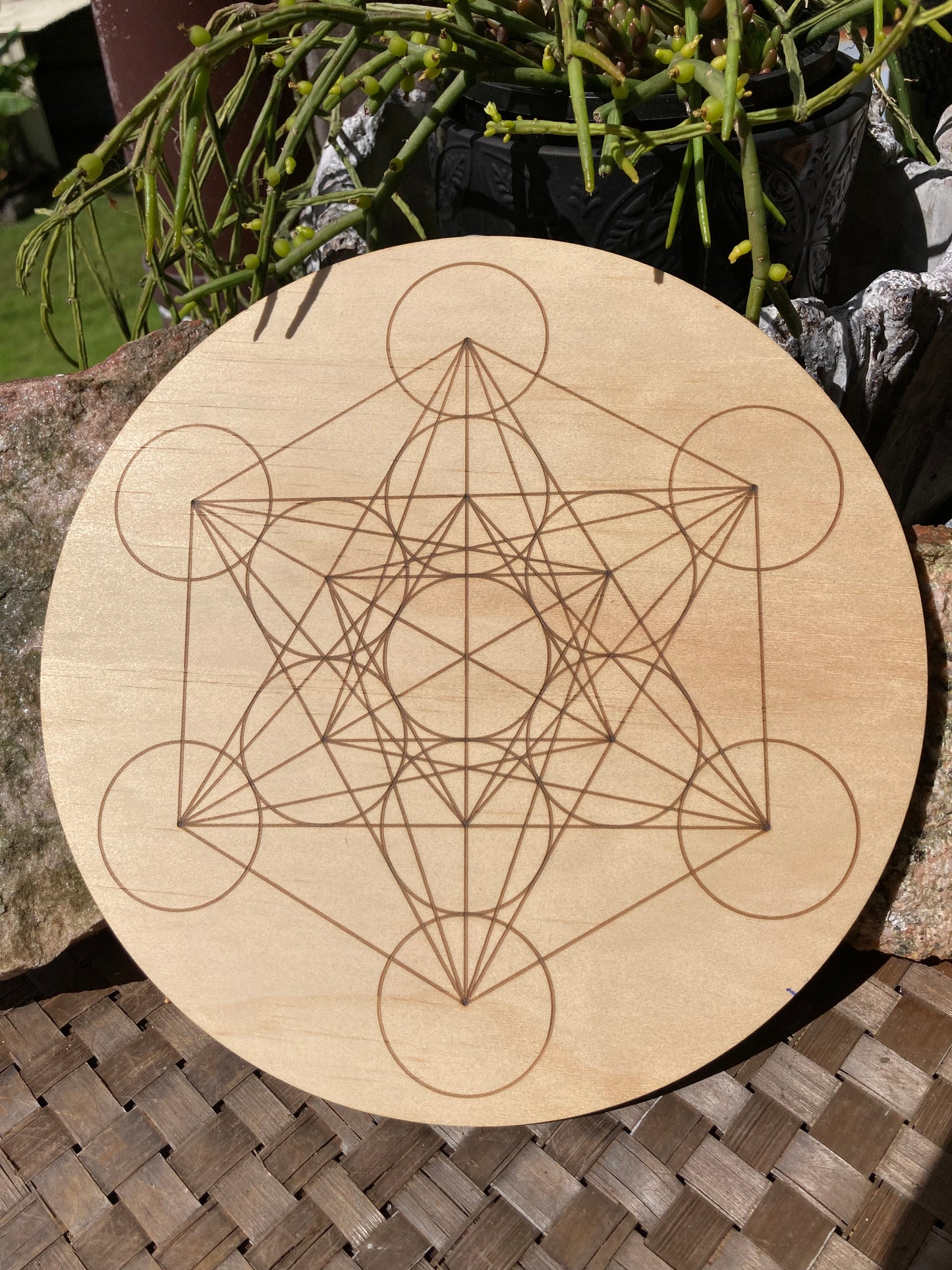 Metatron’s Cube Gridding Board