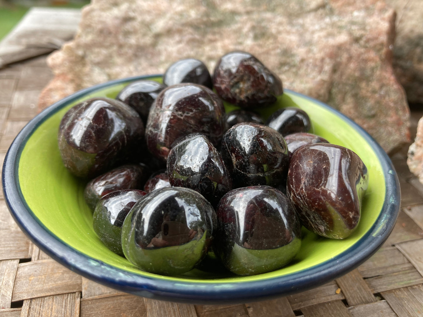 Garnet Tumbled Stone