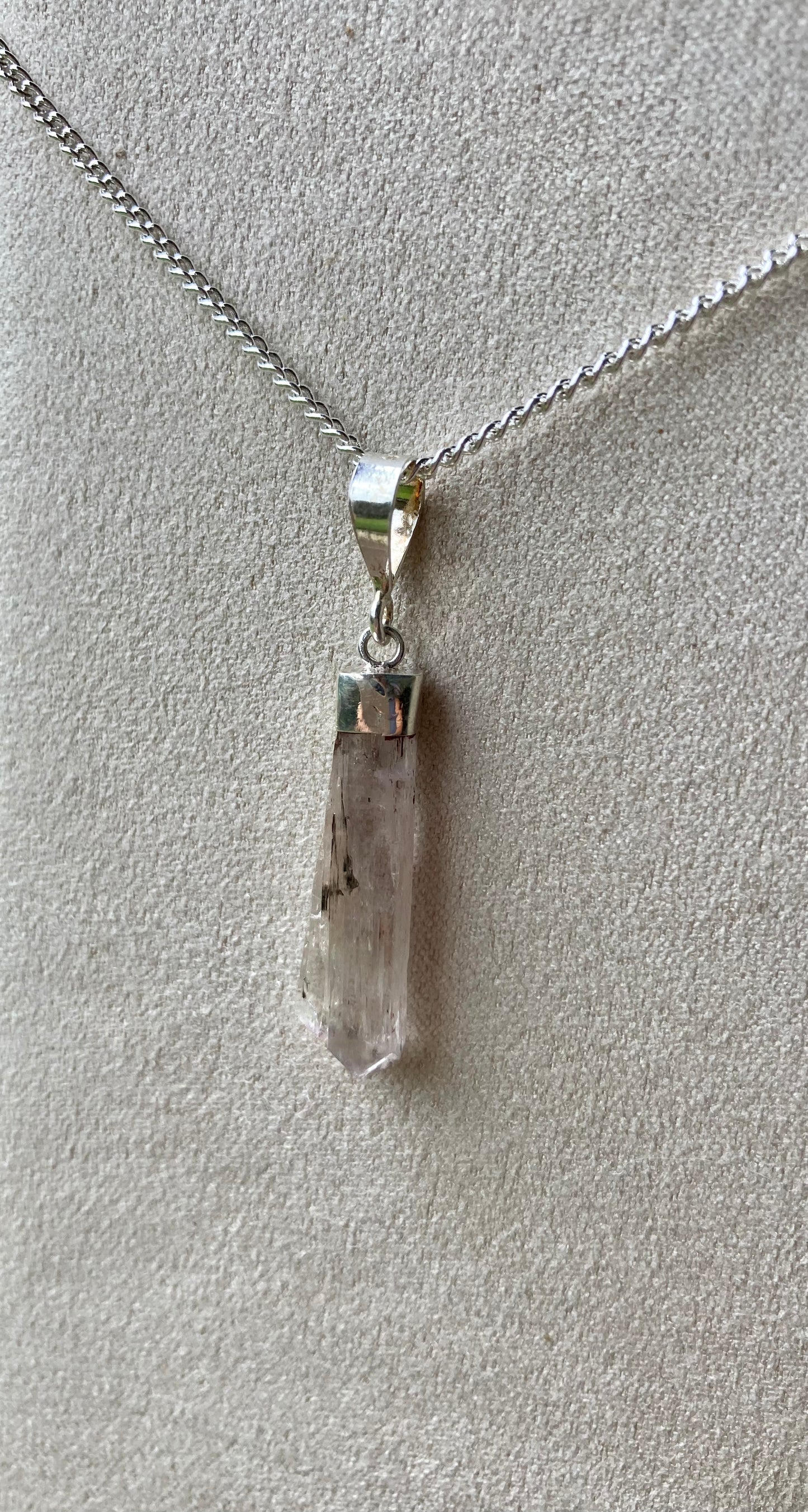 Kunzite Pendant