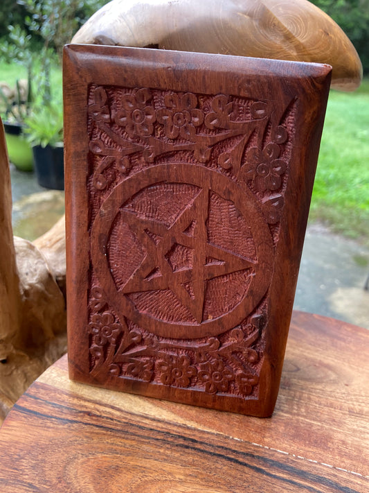 Pentagram Wooden Box