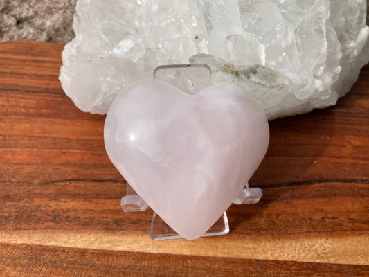 Mangano Calcite Heart