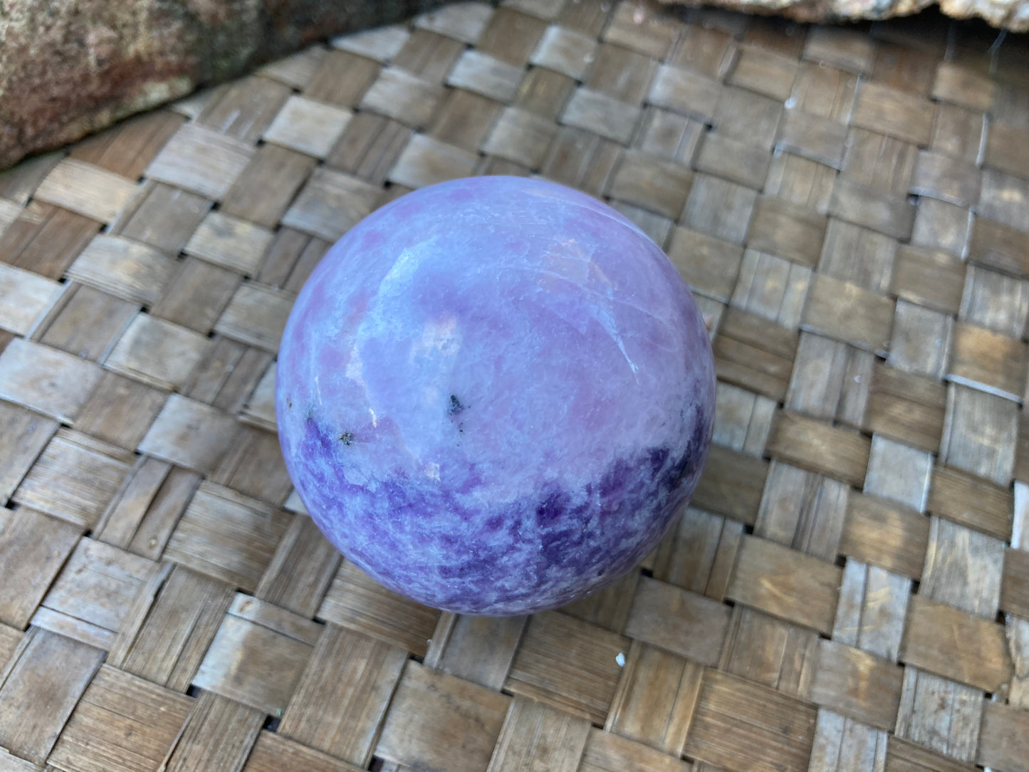 Lepidolite Sphere