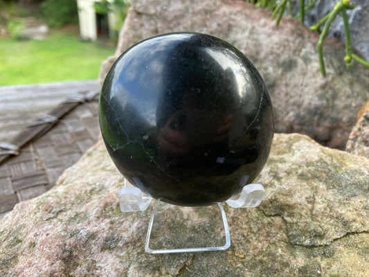 Black Tourmaline Palmstone