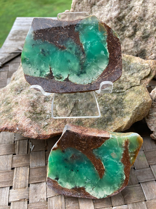 Chrysoprase Slice