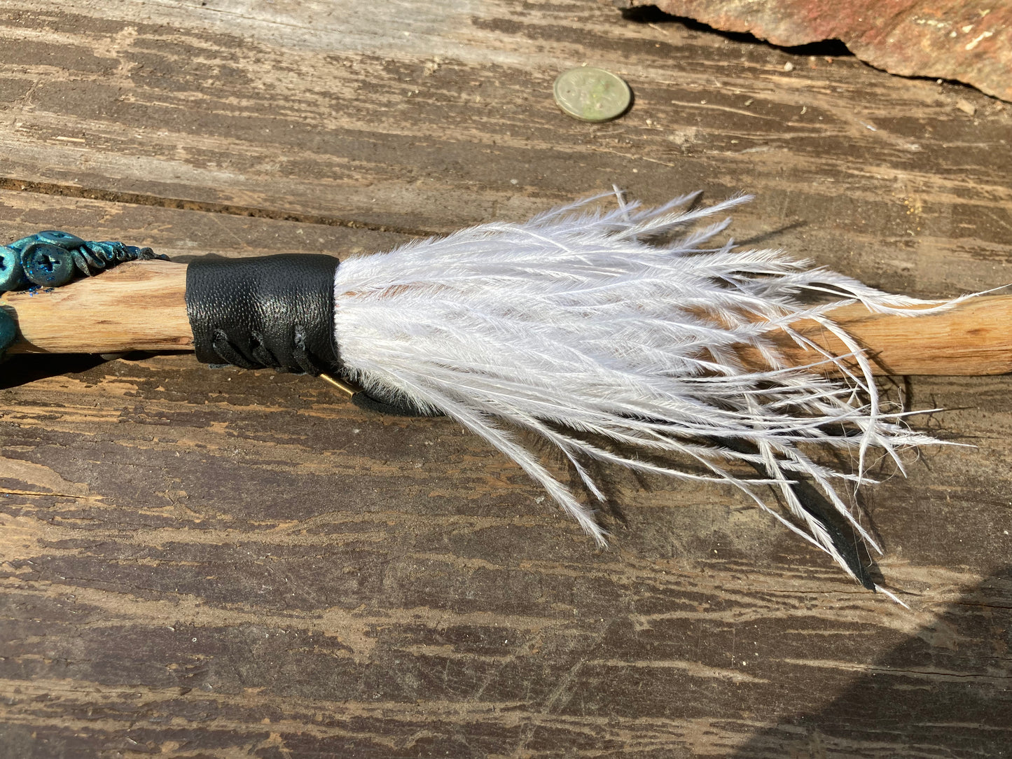 Ostrich Oak Wand