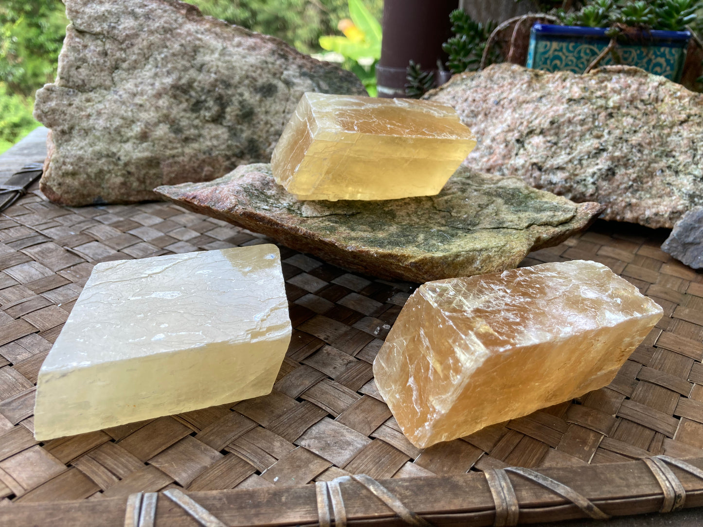 Honey Calcite Slab