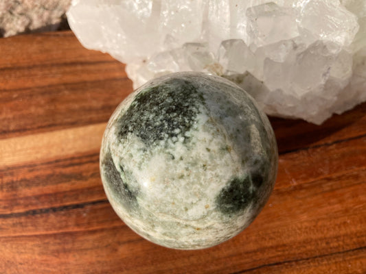 Green K2 Stone Sphere