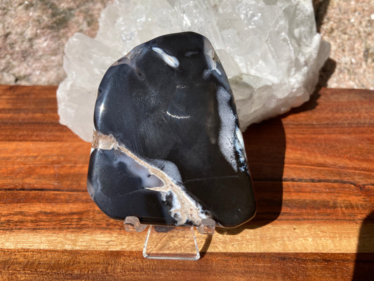 Black Merlinite Slice