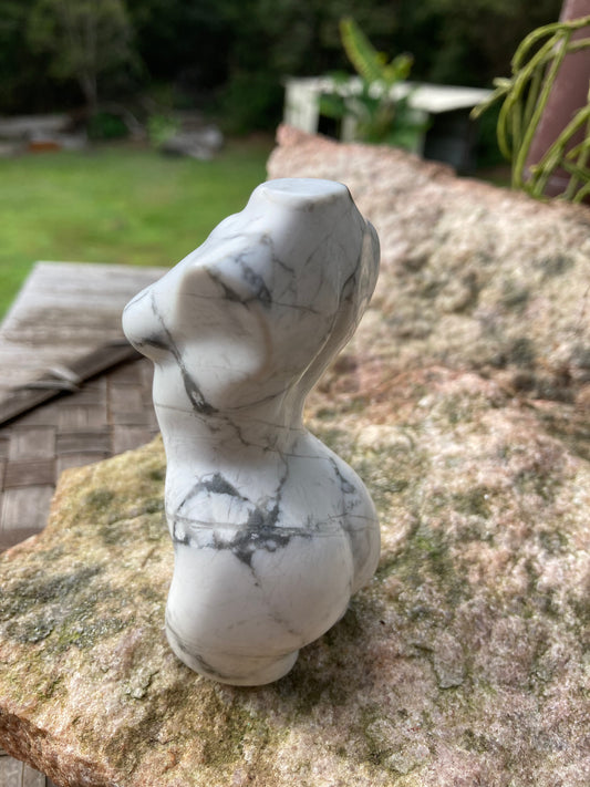 White Howlite Woman’s Body