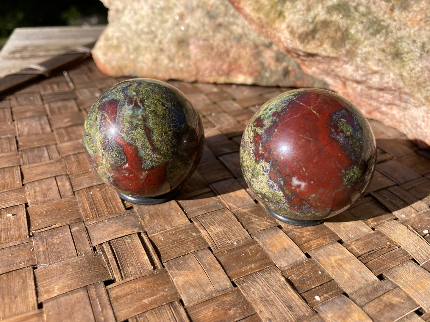 Dragons Blood Jasper Sphere