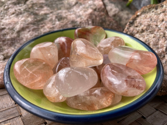 Fire Quartz Tumbled Stone