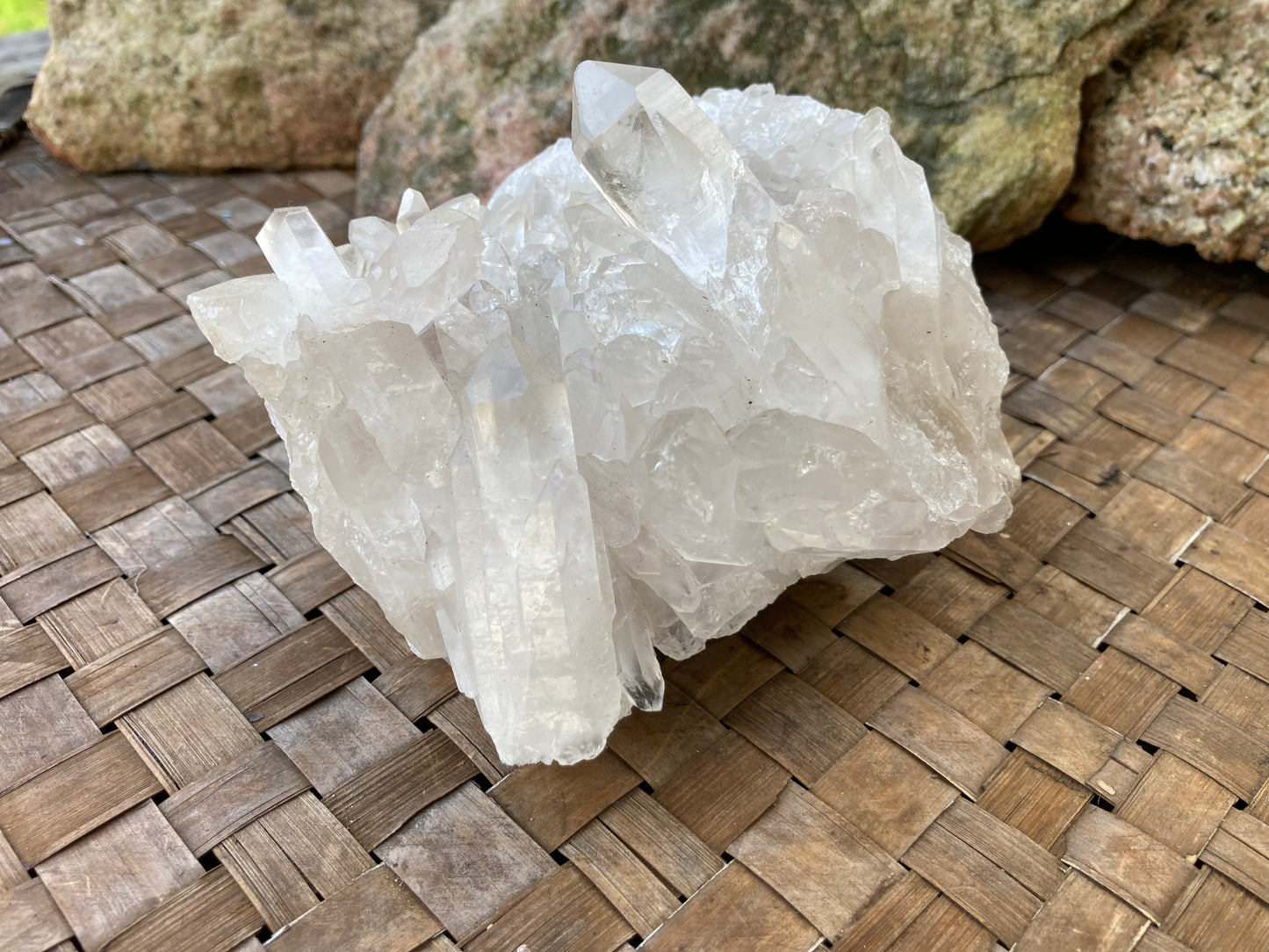 Clear Quartz Cluster