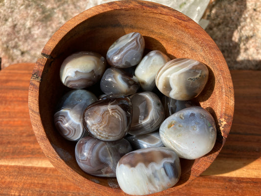 Botswana Agate Tumbles