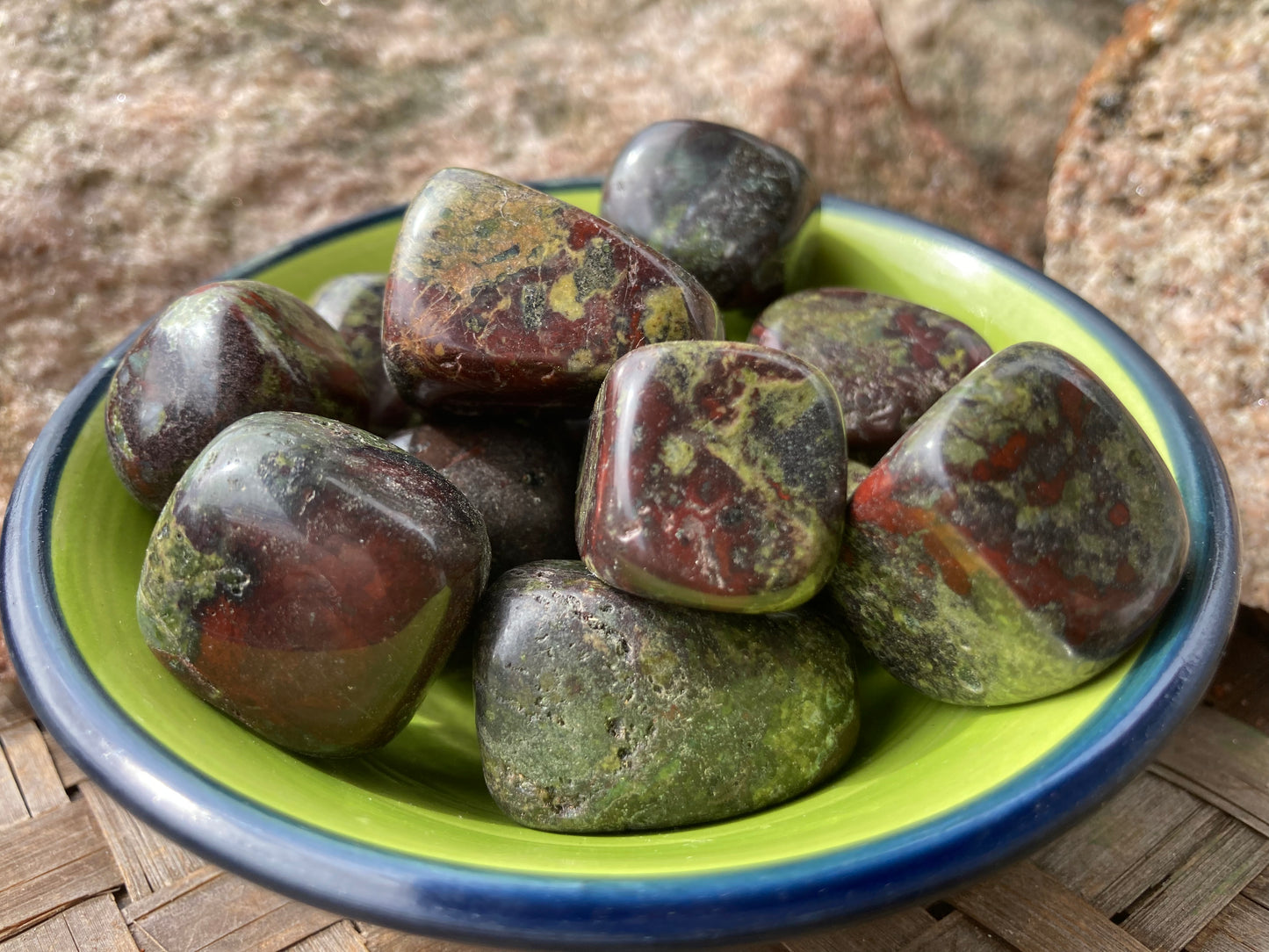 Dragons Blood Jasper Tumbled Stone