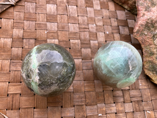 Green Moonstone Sphere