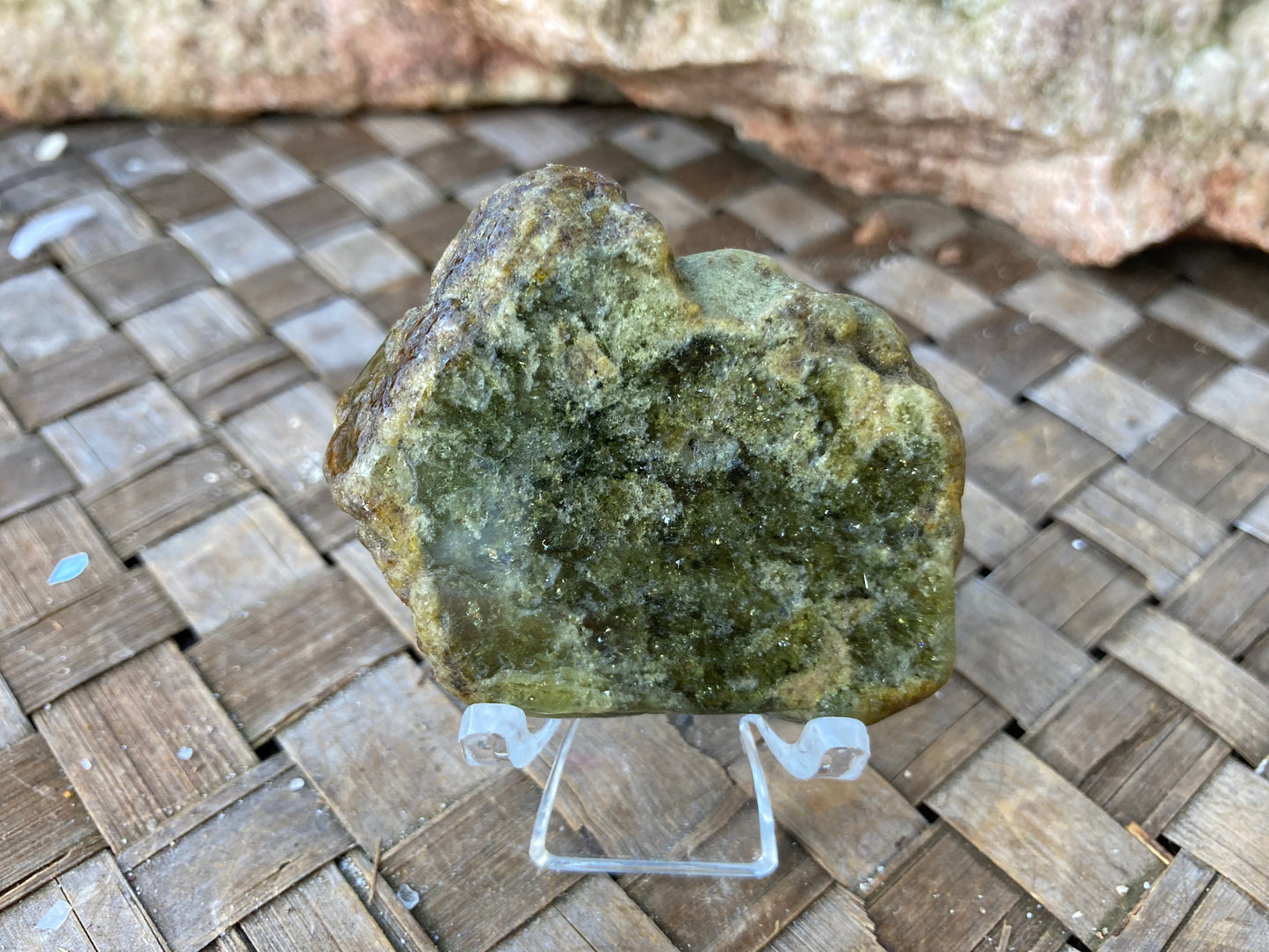 Green Garnet Slice