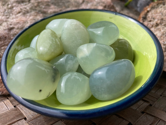 New Jade Tumbled Stone