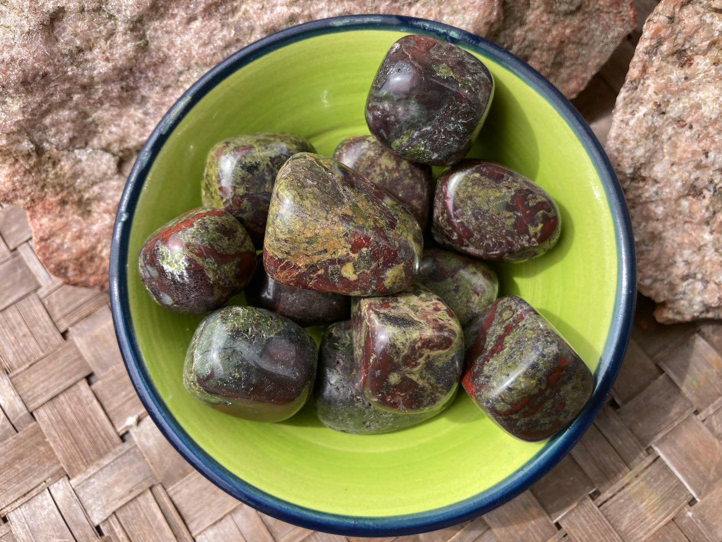 Dragons Blood Jasper Tumbled Stone