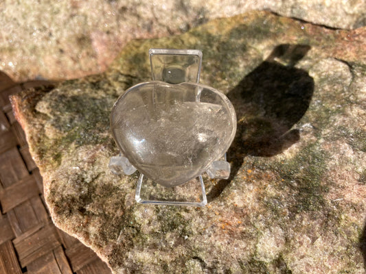 Smokey Quartz Heart