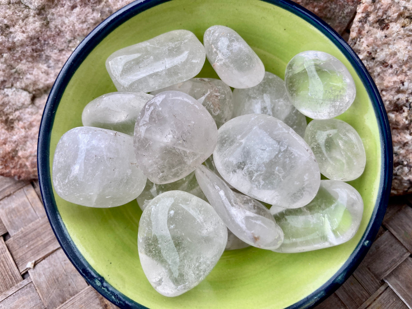 Clear Quartz Tumble Stone