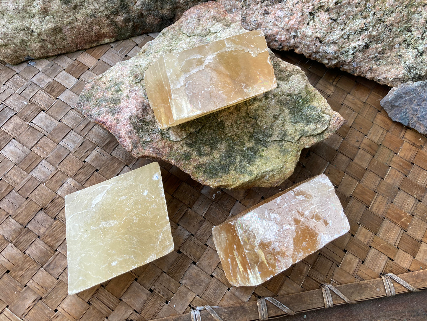 Honey Calcite Slab