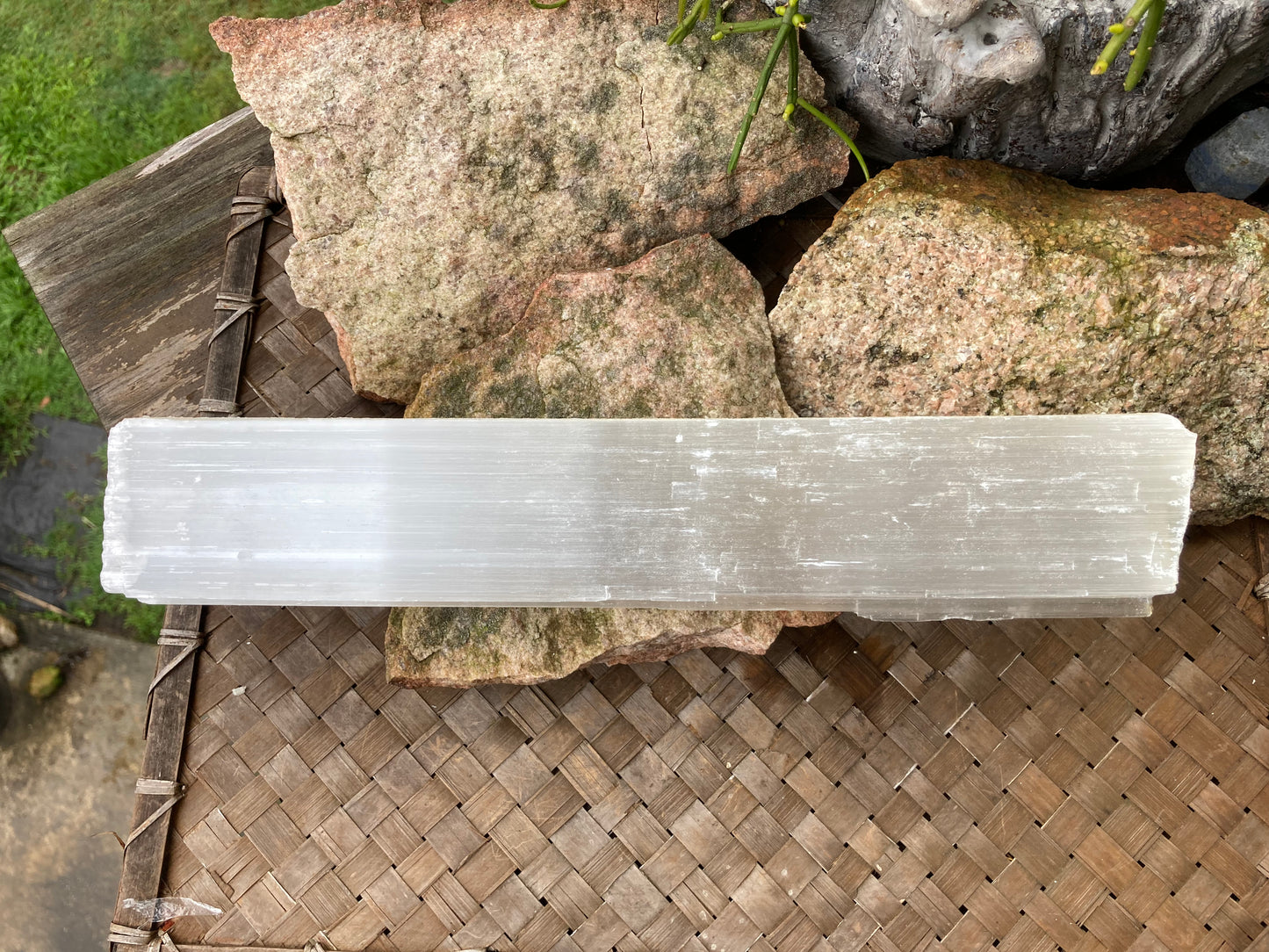 Selenite Raw Rod