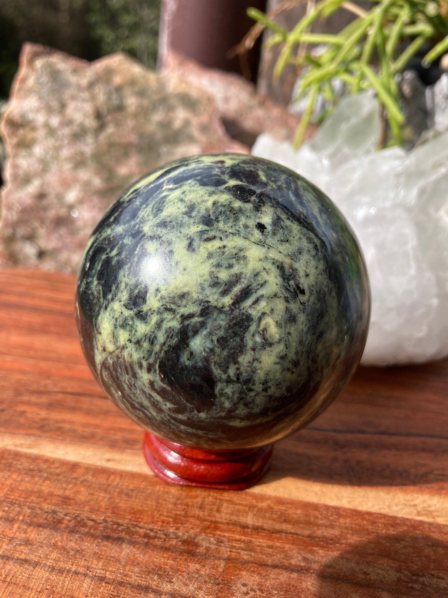 Jungle Jade Sphere