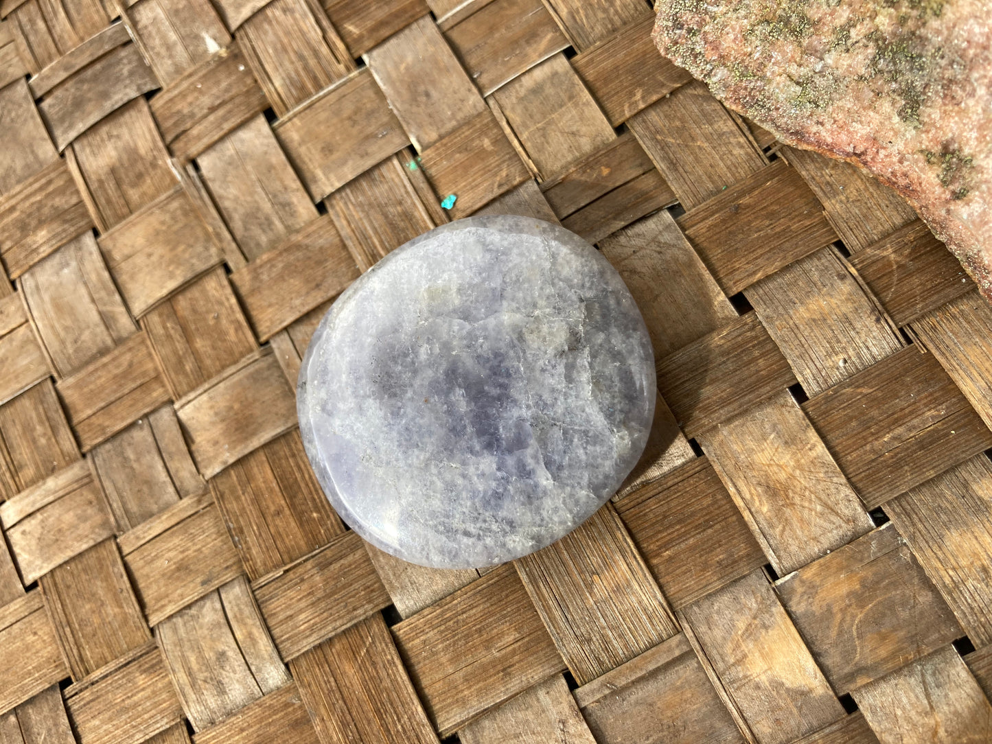 Iolite Flat Stone