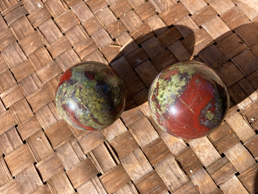 Dragons Blood Jasper Sphere